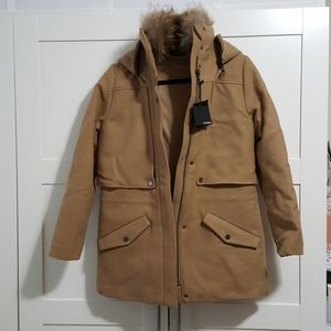 THE KOOPLES • wool blend parka